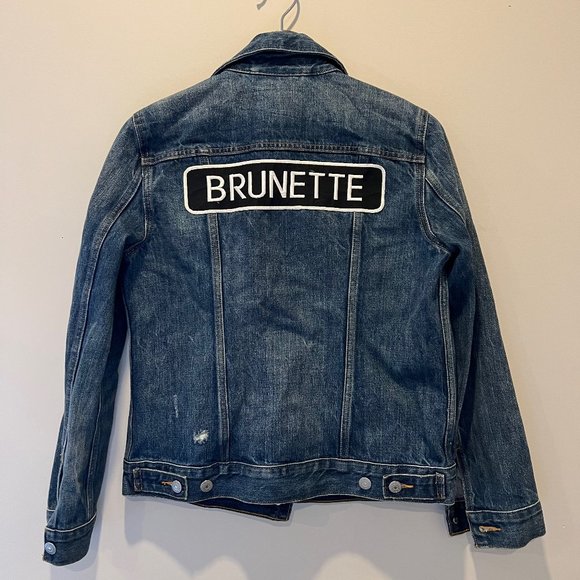 Levi’s Vintage Trucker Jacket (Distressed) CUSTOM by BRUNETTE the Label (Small) - Picture 1 of 6